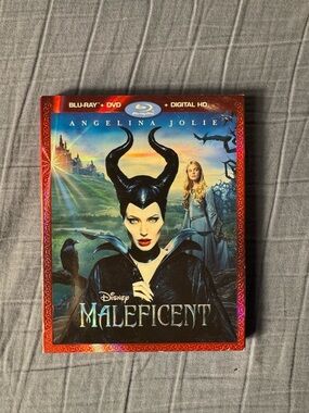 Disney Maleficent Blu-ray + DVD + Digital HD - Red Holographic Case